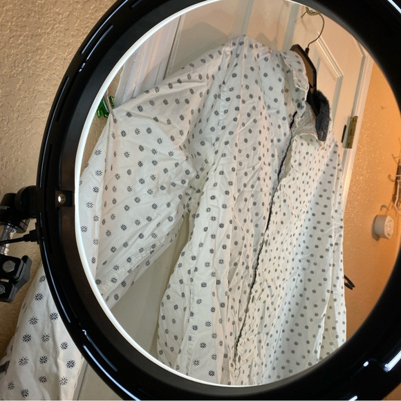 Royal Testimony Mens L LARGE Button Down Shirt Long Sleeve Fit Floral (STAINED) - Picture 6 of 12